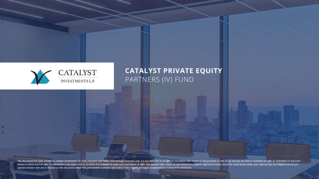 Catalyst Investments Fund IV Brochure Design