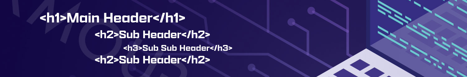 Heading Tags H1 H2 H3 Structure